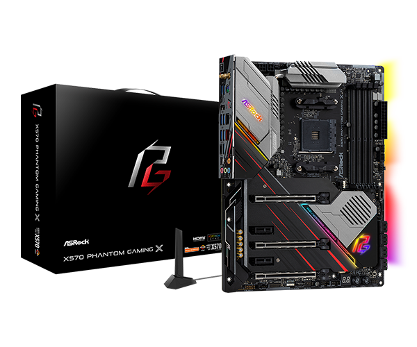 ASRock X570 PhantomGamingX+5900X+メモリ32GB X570 Phantom Gaming X(M1).png